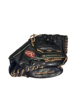 Rawlings RBG36BW Gold Glove 12.5 Black Basket Web RHT Leather Baseball Glove